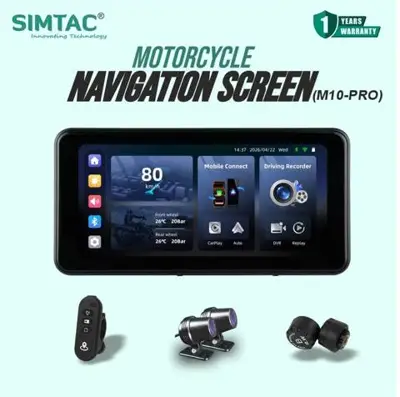 Simtac M10 Pro Navigation Screen